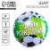 Foil balloon 18 "Happy Birthday. Football", Circle, Green Color