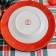 New Year. Ceramic plate "Snowman Ledysh", 20 cm