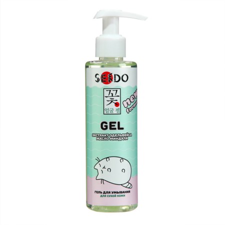 Sendo washing gel for dry skin, 200 ml