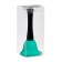 Metal bell, desktop call "Funk", 12.5 x 5 cm, turquoise