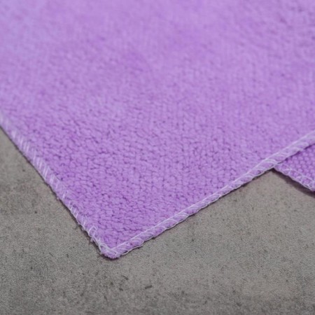 Nozzle for a flat mop with a clip-butter of a share, 40 × 21 cm, microfiber, lilac color-2