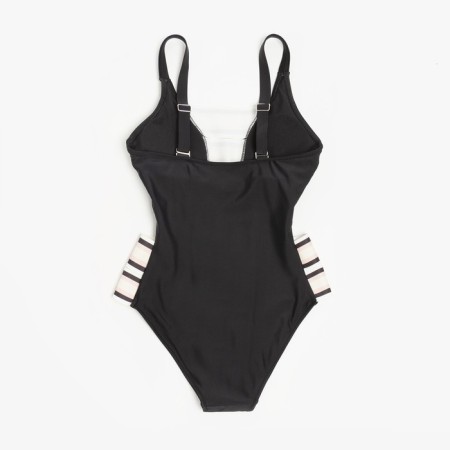 Swimsuit female adhesive minku color black, size 48-12