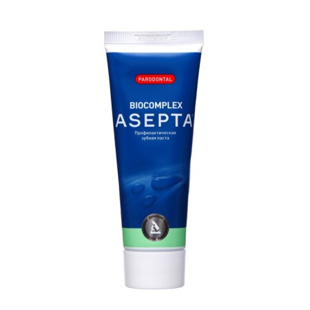 Asepta toothpaste, biocomplex, 75 ml-1