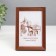 Photo frame pine С14 01/6 wenge 10x15 cm (plastic screen)