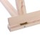 Table for Folding Paints 38 x 40 x 64 cm, pine