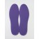 Insoles (polyester, silicone) University 35-41 rub 27cm (pair) violet pack ss