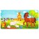Cardboard book with puzzles "Mom and Children", 12 p.