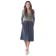 Women's skirt, size 44, gray color