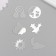 Decor for creativity plastic mirror "Sun, stars and clouds" set 6 pcs