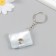 Photo album plastic on the ring in 16 photos "Transparent shine" MIX 3.5x2.5 cm