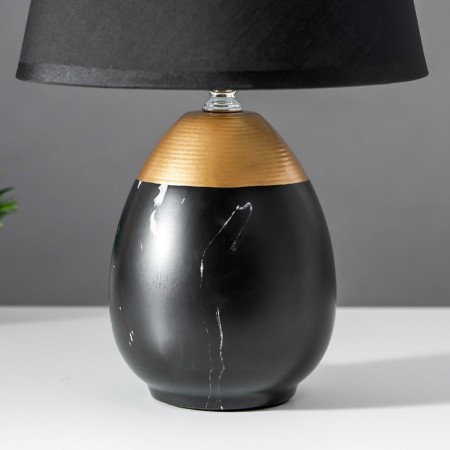 Table lamp 16305/1bk E14 40W Black-gold 20x20x31 cm Risalux-4