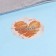 Stickers for flowers and gifts "Be happy", 4.4 x 4.4 cm, set 252 pcs.