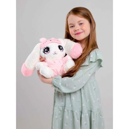 Soft toy "dream and soyons" bunny in pajamas-1