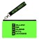 Penal soft, 1 compartment, 100 x 195 mm, flat, reflective element, Phoenix "Your Rules" Green 64974