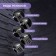 Shower Lake Zein, 5 modes, plastic, chrome