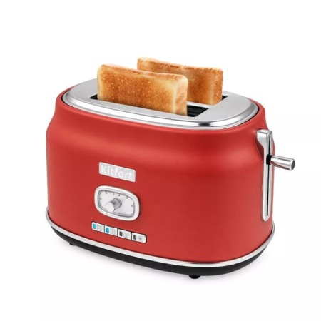 Toster KT-2075-3, 815 W, 6 modes, 2 toasts, red