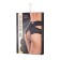Erotic panties Waname Liberty with high landing, black color, size 46-48