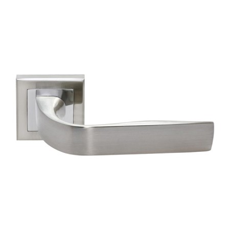 Door handle Rucetti Rap 15-S Sn/CP, color bel. Nickel/chrome-1