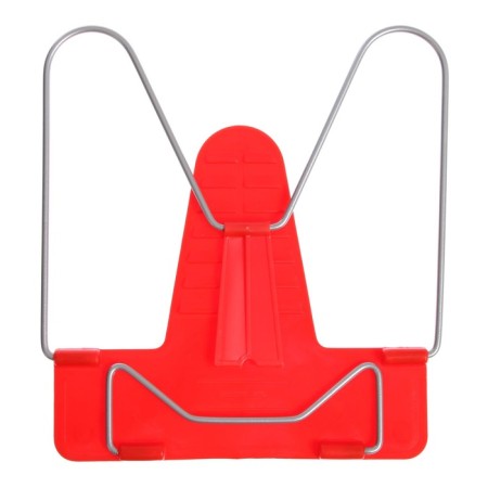 Plastic book/melall Calligrata prestige with euro suspension red-2