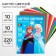 Cardboard color, A4, 10 sheets, 10 colors, non -unilateral, in a folder, 220 g/m², cold heart