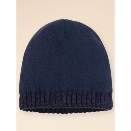 Children's hat, size 51-52, dark blue color-4