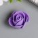 Decor for creativity "Violet rose" d = 3.5 cm