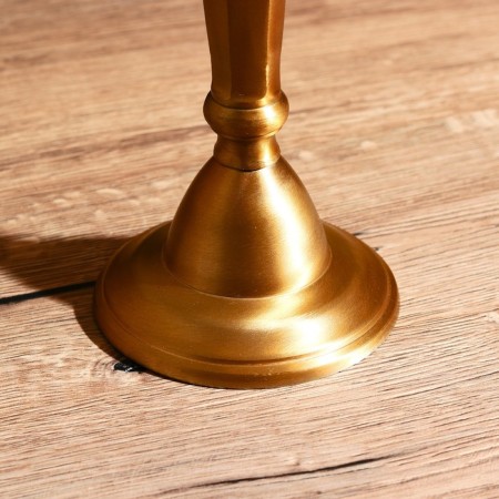Aluminum "Flame" for 5 candles 30x30x42.5 cm-5