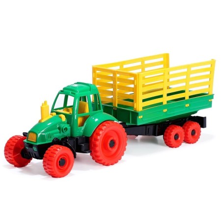 Tractor with a trailer-1