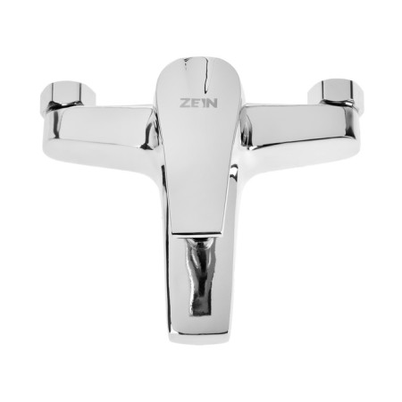 Bath mixer Zein Z3840, single -leaf, shower set, watering can 5 modes, chrome-6