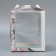 Box for small cake, confectionery packaging, “peonies”, 15 x 15 x 18 cm