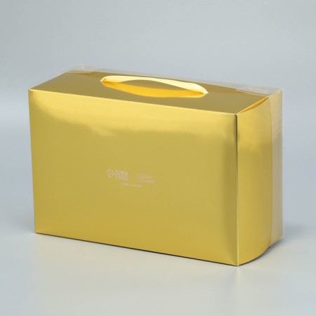 Gift folding box, packaging, “gold”, 23 x 15 x 10 cm-5