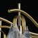 Contec chandelier, size 86x50x86 cm, 540W 9xe14 IP 20
