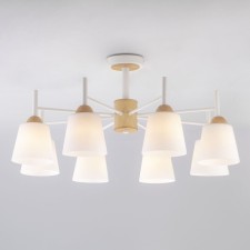 Люстра Fresco 8x60Вт E27 белый