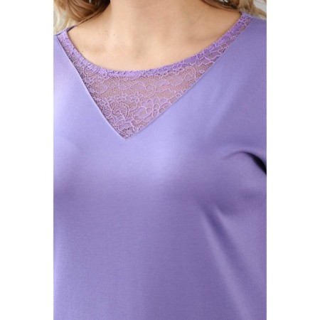 Female dress, size 56, purple color-9
