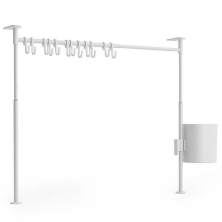 Organizer kitchen umbra Anywhere, 20 hooks, white color-1