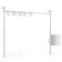 Organizer kitchen umbra Anywhere, 20 hooks, white color