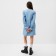 Women's dress with a collar Mist, p.48, light blue
