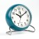 Brea alarm clock, discrete move, d-9 cm, with backlight, 1 aa