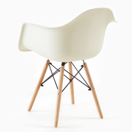 The armchair "Eames" is white-3