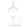 LED LED GEOMETRIA IGREK 44W 4000K 3000 LP40 80x80x8 White