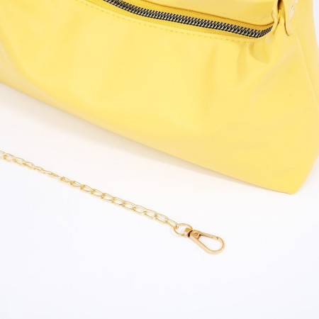 Baget bag with lightning, yellow color-5