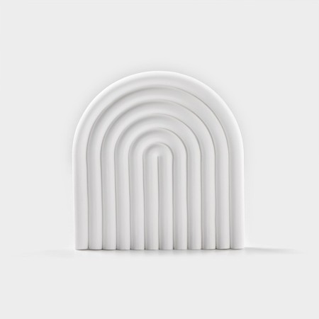 Sands of Athens gypsum feeds 13.5 × 13.5 × 1 cm, white color