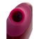 Toyfa A-Toys Myrty Vacuum Clit Stimulator, Burgundy, 9.8 cm