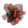 New Year's composition "cones, berries" mix