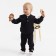 Kit for children (jumper, trousers) minku color black, height 86-92cm