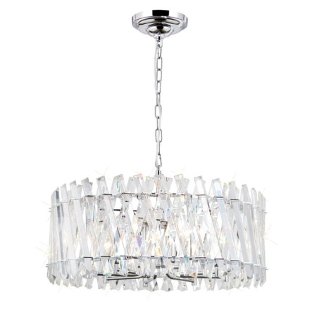 Suspendor Lamp Citilux "Ingvar" CL334281, 60x60x45 cm, 8x60W, E14, Gray Color