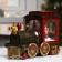 LED figure "steam locomotive" 31 × 24 × 15 cm, plastic, AAX3 batteries (not in the kit), USB, white glow
