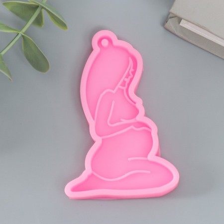 Mold Silicon "Future Mom" ​​8.5x6 cm