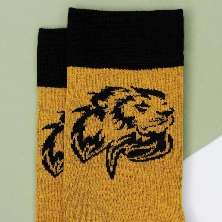 Socks "lions" p. 39-40 (24-26 cm)-1