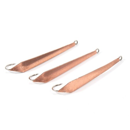 Vertical spin "Yaman" catchy, size 45 mm, 3 g, color copper-1